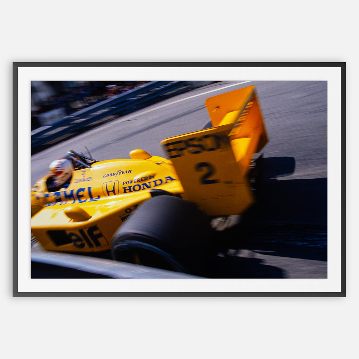 PRINT #008 - Satoru Nakajima in Lotus 100T – RUN MS