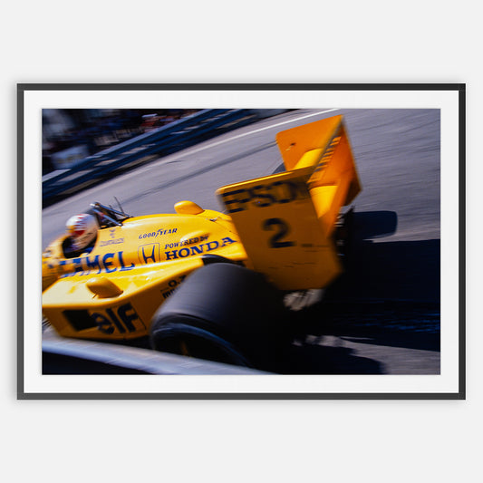 PRINT #008 - Satoru Nakajima in Lotus 100T