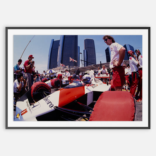 PRINT #009 - Team Mclaren In Detroit
