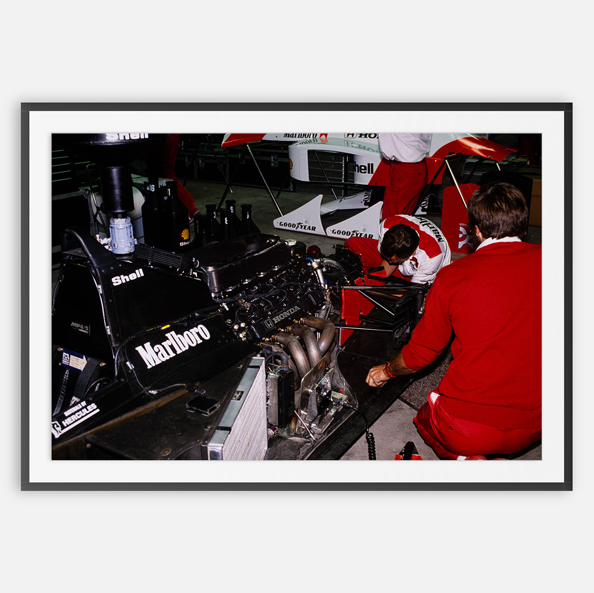 PRINT #010 - Honda V10 RA109E in MP4/5