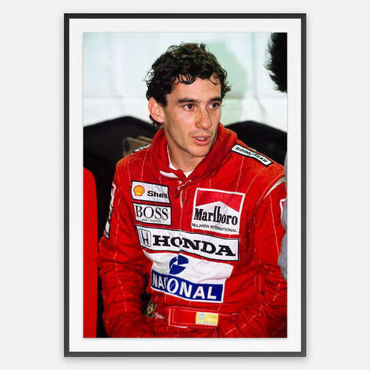 PRINT #011 Ayrton Senna Portrait