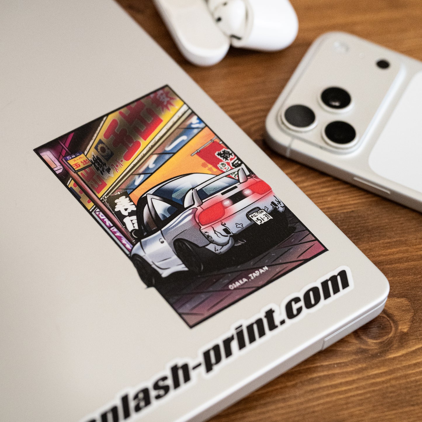 Tamade Street Machine Sticker