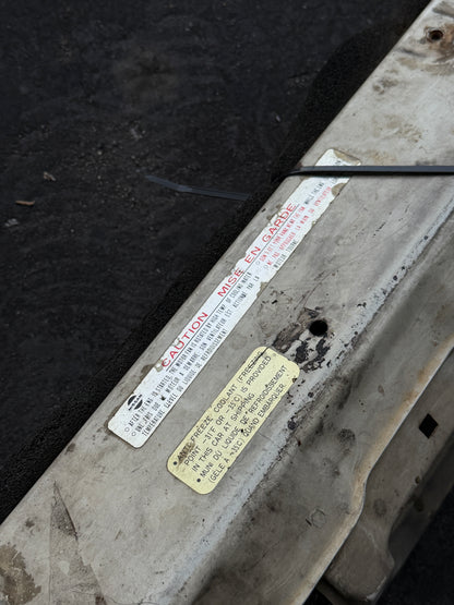 S13 Upper Radiator Support
